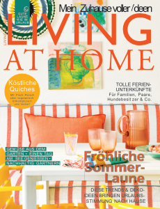 Das ist eine Titelabbildung der Zeitschrift Living at Home